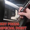 Car Paint Repair Pen, Professional-Grade Car Interior Paint Repair Pen - Black Plastic Scratch Repair Pen, Suitable for Steering Wheel, Dashboard, and