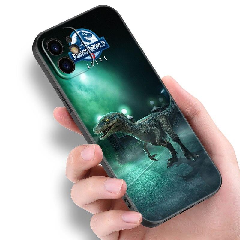 Pouzdro na telefon World Jurassic Park pro Apple iPhone 14 13 12 Mini 11 Pro Max 7 8 XR X XS 7 8 Plus SE 2020 2022 černý kryt