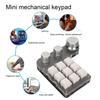 Custom Keypad 9 Keys 3 Knobs Programmable RGB Backlit Programming Macro Keypad for Computer Gaming Software