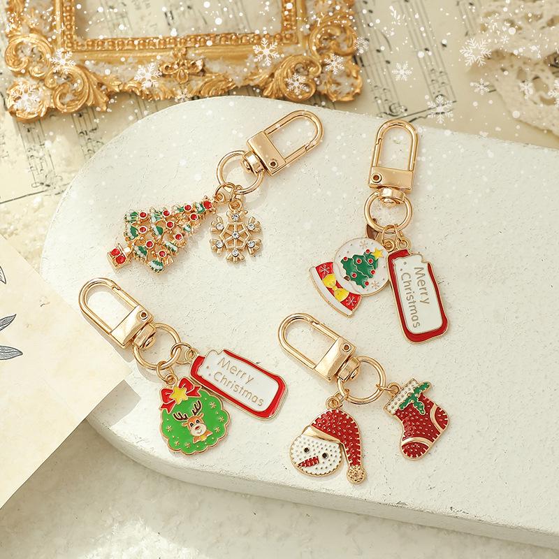 Popular Christmas Decorations: Keychains, Pendants, Ornaments, and Phone Charms for Car Keys and Tree Décor