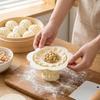 Plastic Flower Dumpling Mold Non-stick DIY Pastry Press Steamed Bun Mold  Home Kitchen Pastry
