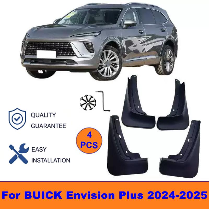 4Pcs Mud Flaps For BUICK Envision Plus 2024-2025 - Splash Guards Front&Rear Wheel Fender Mudguards Car Exterior Protection Parts