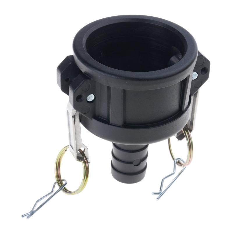 IBC Adapter Water Tank Adapter Valves Connectors Converts 2 Inch To 1 Inch Garden Hose Fitting Enduring