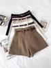 Women's 2024 Summer High Waist Slimming Wide-Leg Belted Suit Shorts