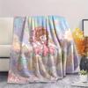 Cardcaptor Sakura Print Flannel Blanket, Ultra Soft High Quality All Seasons Warm Throw, Home Decor Cozy Blanket, Perfect Christmas Gift