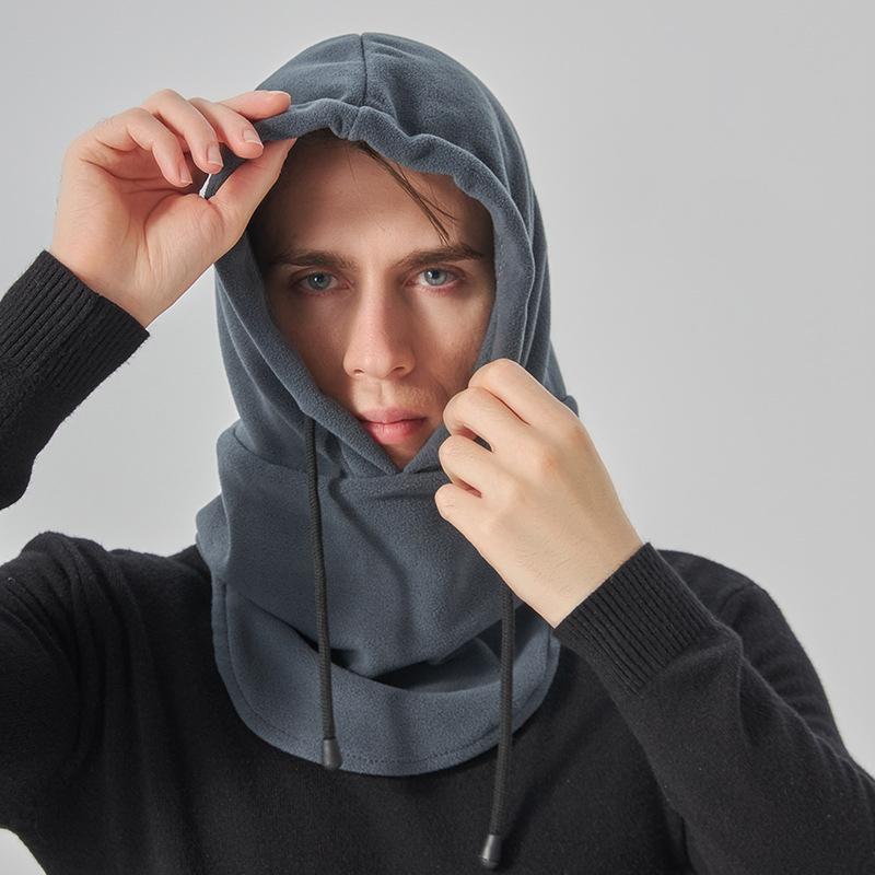 Warm Winter Cap Windproof Polar Fleece Cycling Balaclava Mask Adjustable Thermal Cold Proof Unisex Neck Cover Motocycle Ski Mask