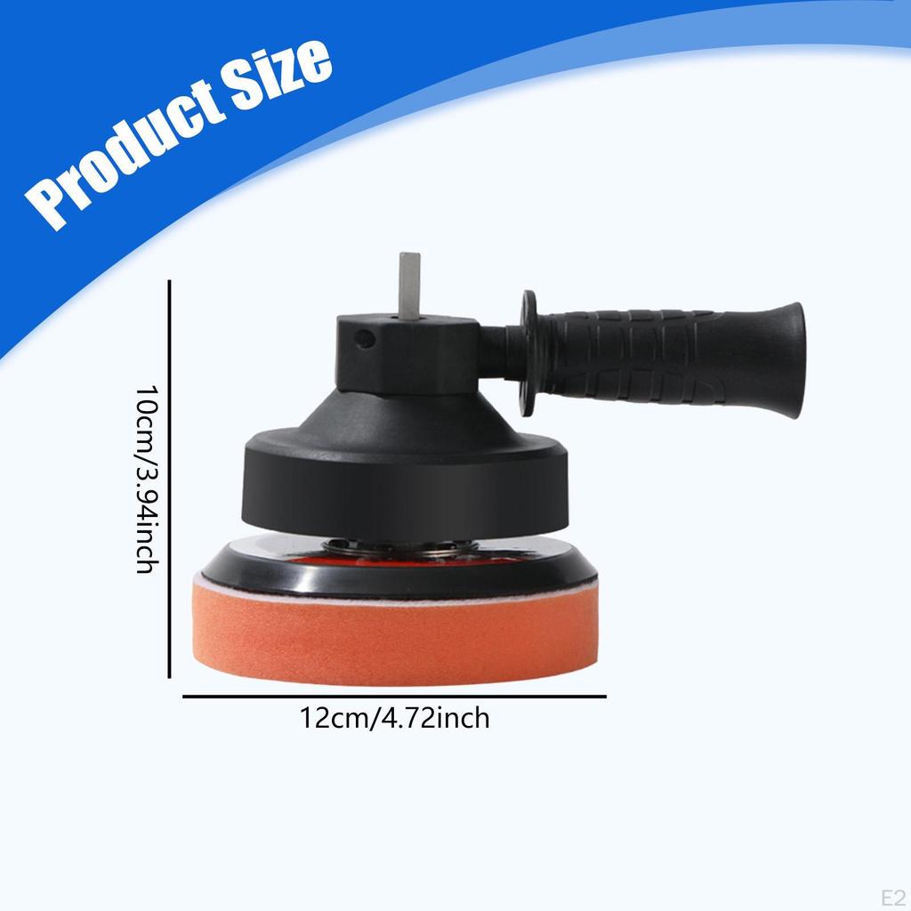Car Polisher Rotary Automotive Detailing Outdoor Home Lightweight Anti Slip Handle