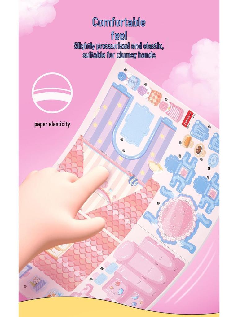 Otaku Cottage 3D Puzzle: DIY Modellbausatz für Mädchenzimmer & Lernspielzeug-Geschenk