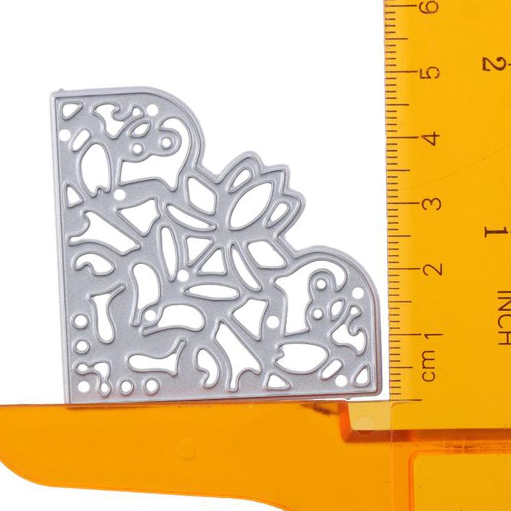 8Pcs Lace Flowers Die Cuts Flowers Lace Die Cuts Embossing Template Stencil Mold  DIY Album Decor