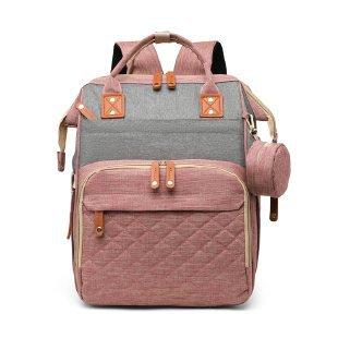Schoolbag Manufacturers Wholesale Boslan Mommy Bag In Korea Backpack Portable Multi-functional Large Capacity Mother and Baby Backpack