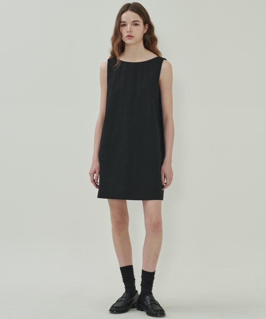 Mot Two-Way Mini Dress-Black