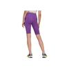 Adidas Geometrisches Muster Enge Fitnessshorts Damen Shorts Lila HG6867