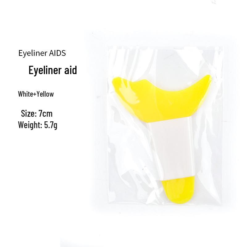 Wielofunkcyjne silikonowe narzędzie do makijażu oczu do aplikacji eyelinera, cieni do powiek i tuszu do rzęs