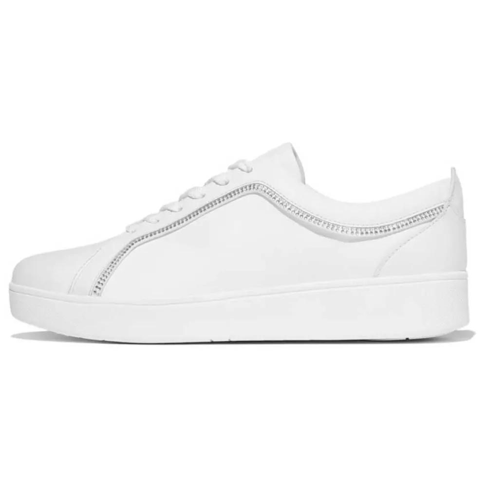 Fitflop Sneakers Rally Crysal Trim Leather