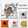 Luxury C-Carhartts-S Brand Pillow Case Plush Fabric Soft Double Sided Print Sofa Cushion Cover Throw Pillow Covers