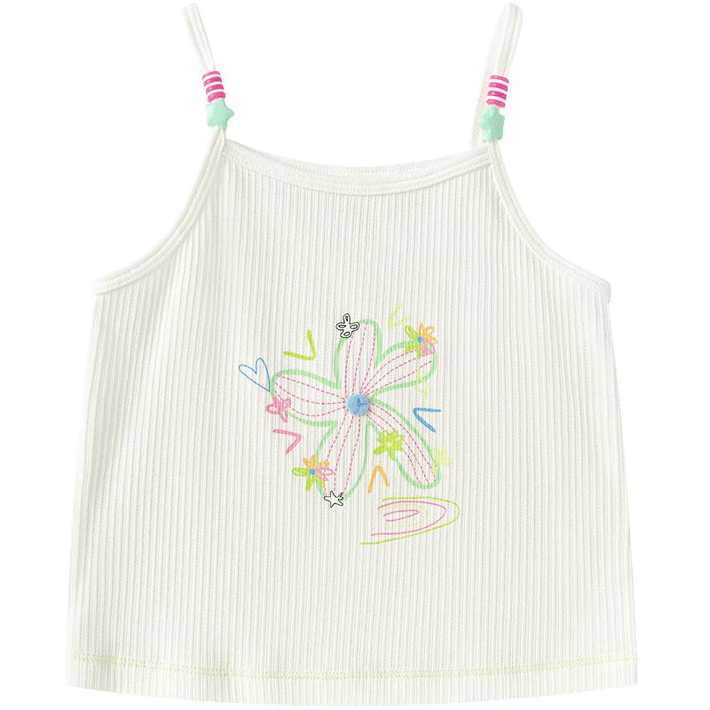 Balabala Girls Printed Summer Vest Top 90