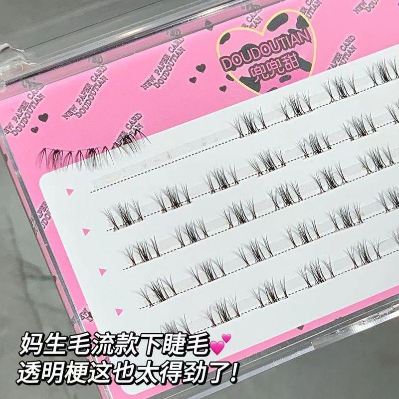 Aimo - Pojedyncze Kępki Dolne Sztuczne Rzęsy