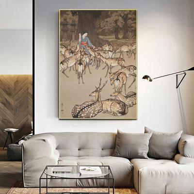 Japonské Ukiyoe Tradiční postava Krajina Vintage Plakát na plátně Nástěnná umělecká malba Reprodukce Domů Dekorace pokojů Nástěnné malby Dárky
