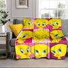 Yellow Bird Blanket Flannel Blanket for bed, sofa, Camping, Hiking, Picnic Essentials, gift for family Fan gifts