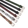 New women's belt personalized animal pattern fashion versatile decorative belt fine clothing jeans with pu belt