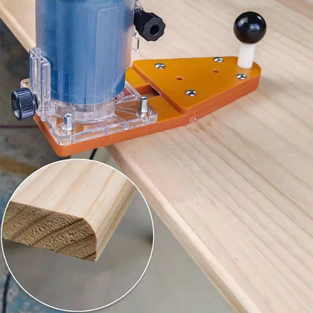 Adjustable Guide Trimming Machine Fixing Bolts Precision Circle Cutting Jig Adjustment Knobs Ergonomic Ball Handle
