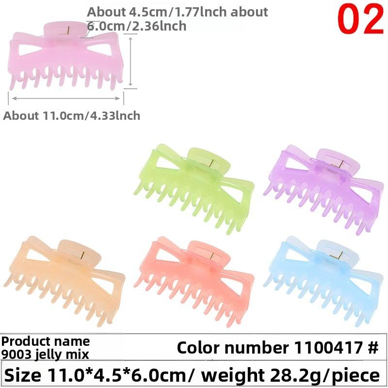 Spring and Summer Ladies' Bath Clips Wig Accessories Grab Clips High Ponytail HairpinsHair Clips