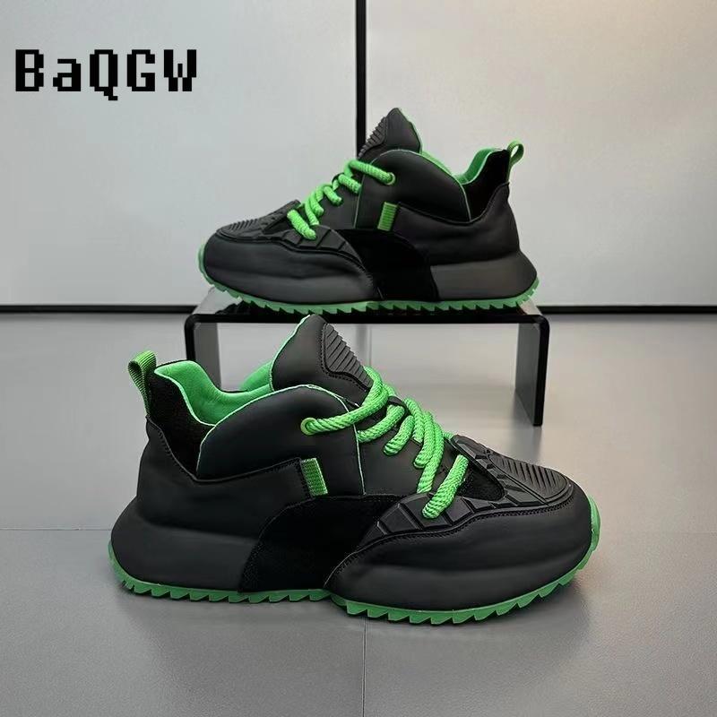 New Fashion Brand Designer Whtie Thick Bottom Casual Board Shoes for Men Flats Loafers Sports Walking Sneakers Zapatos Hombre