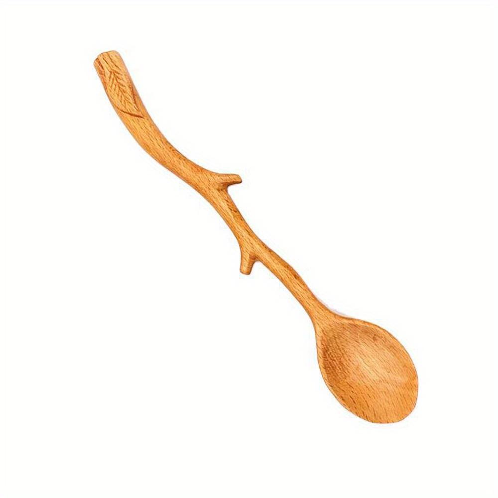 1PC Artisan Branch Design, Long Handle Coffee Stirrer, Durable & Stylish Tableware Addition