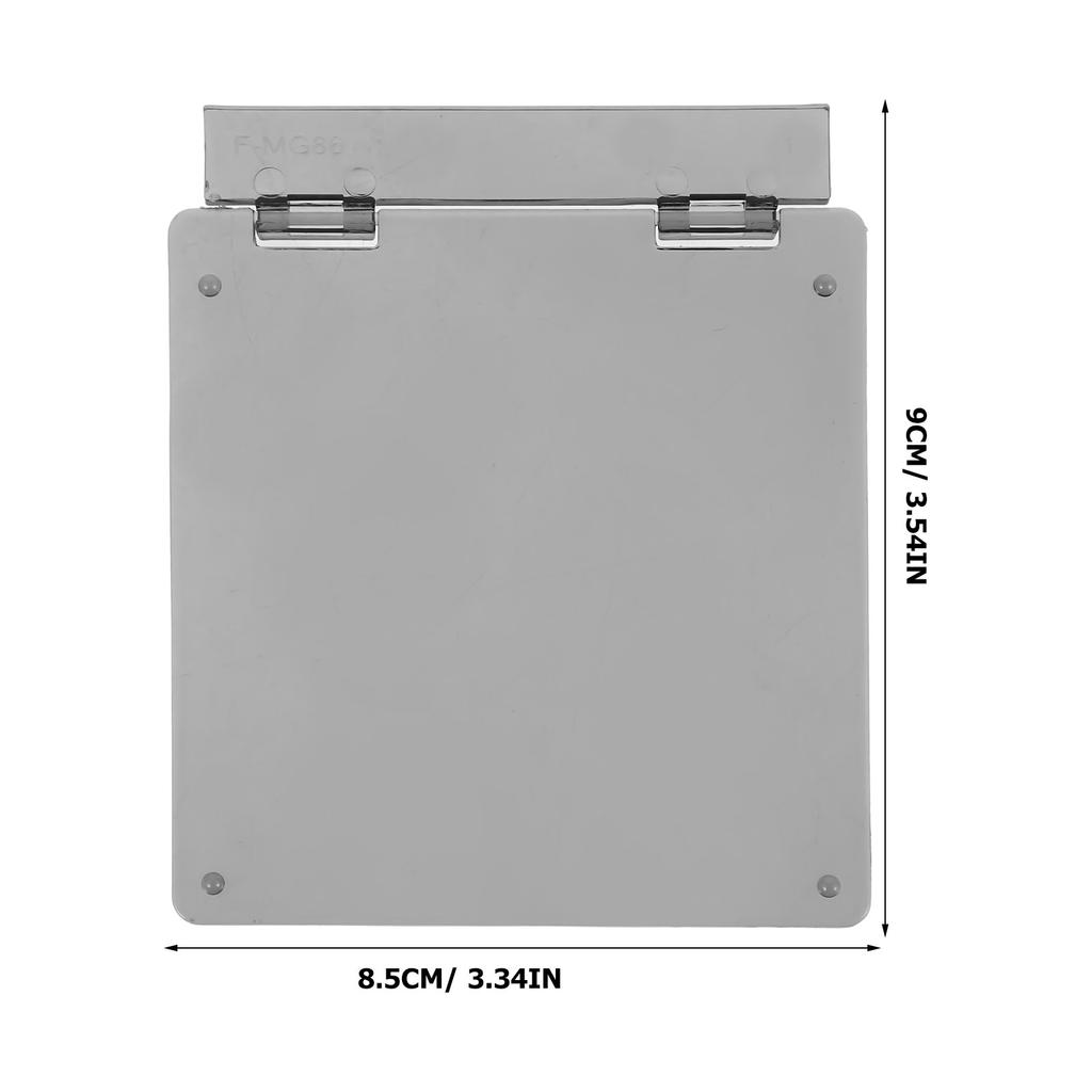 Air Conditioning Panel Cover Sturdy Waterproof Ac Switch Panel Protector for Home Wall Mounted Hvac Systems Cover