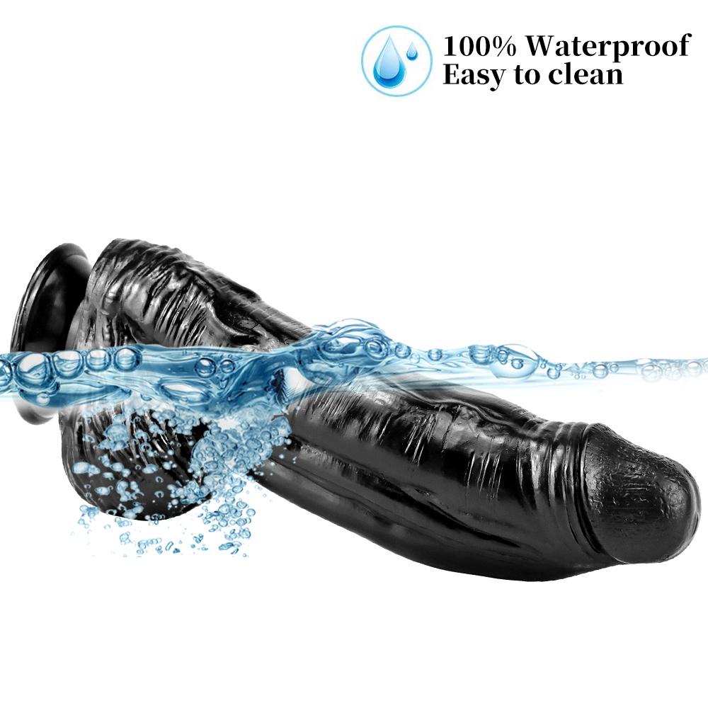 Dildo mare realist Dildo anal uriaș Masturbare pentru adulți Jucării sexuale Ventuză Pene mare 26CM 24CM 21CM