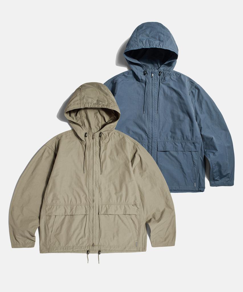Espionage Traveler Hooded Jacket Dusty Blue
