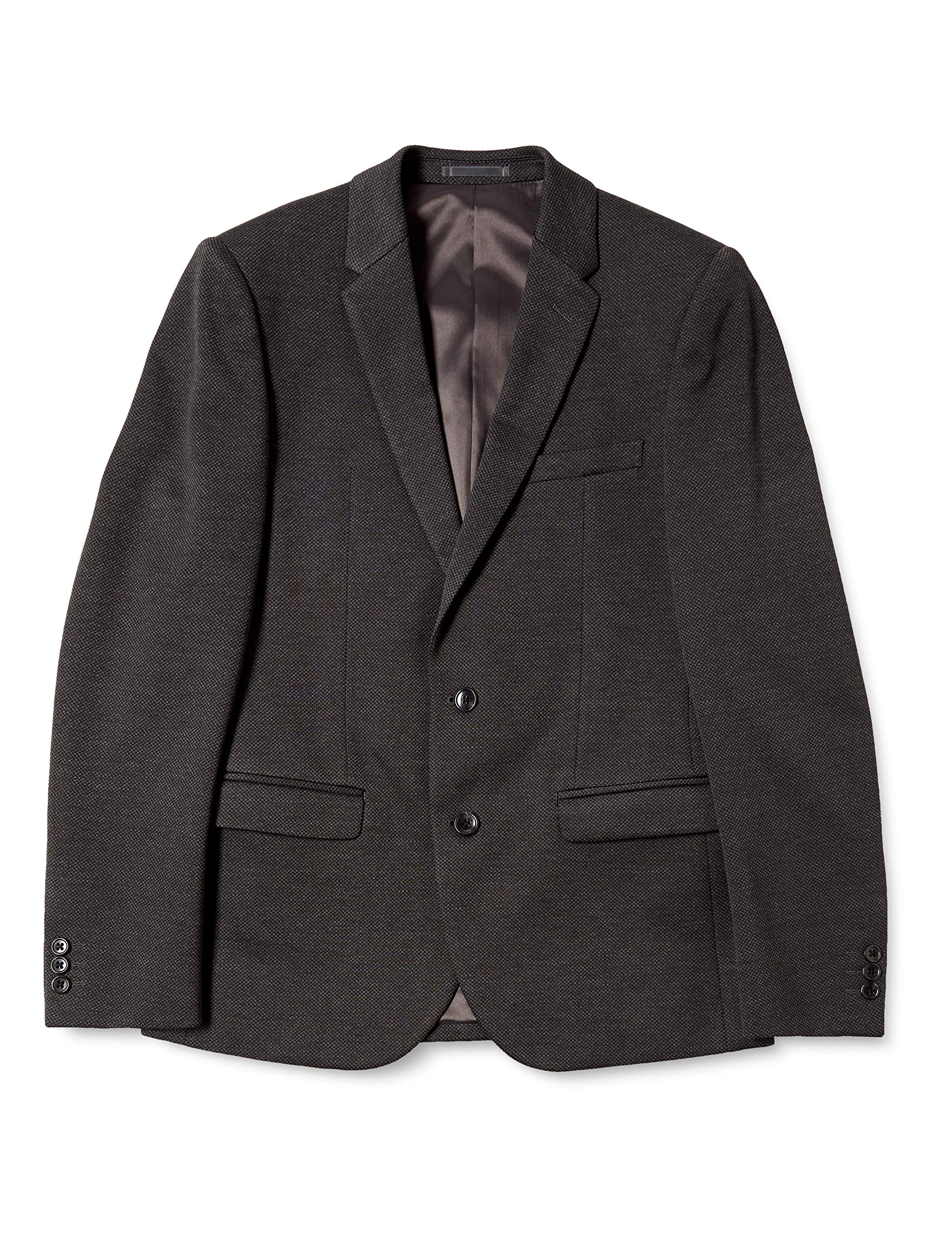 

Костюм Takakyu Stretch Slim Fit з вузьким коротким розміром A4 для чоловіків, двобортний, лацкани, піджак, сірий, 110014033223823,