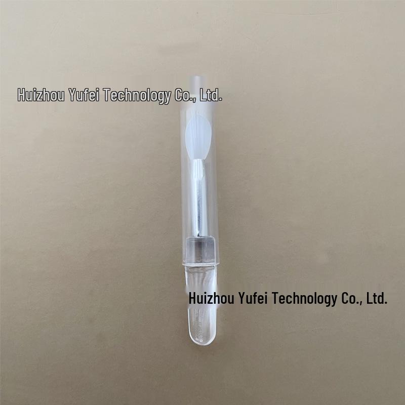 In Stock: Transparent Lid Silicone Lip & Eye Mask Brush