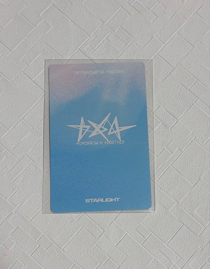 [USED] txt The Star Chapter Soobin trading card included
