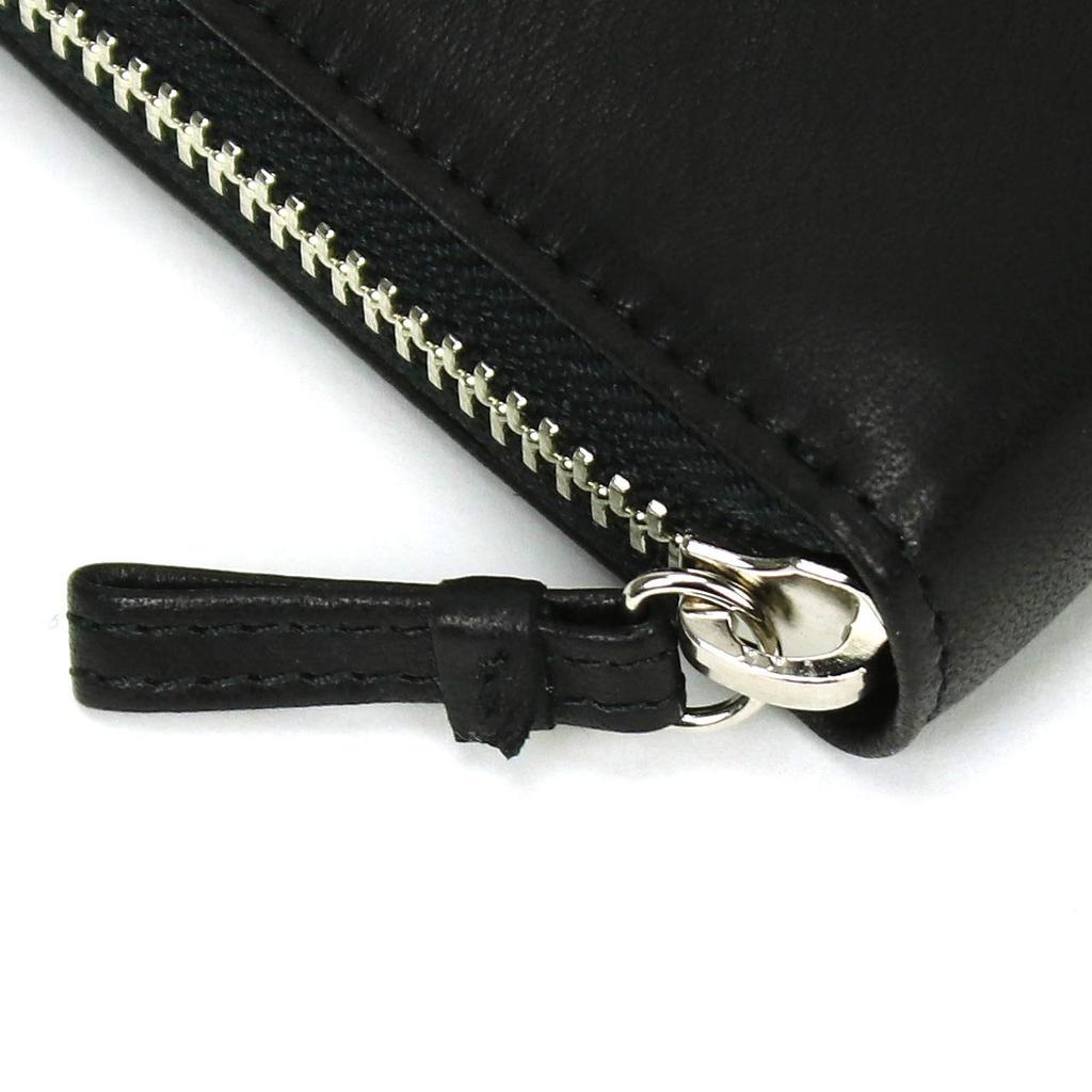 Hamnett Wallet Made of High Quality Domestic Soft Round Brown [Catherine London] Leather, Soft, Zipper,