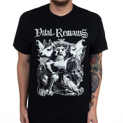 Vital Remains Asmodaeus T-shirt Small Black Unisex T-Shirt