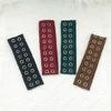 Punk Stretchy Headbands With Hollowed Eyelets Wide Elastic Hairband For Adult Teens Music Festival And Street Wear