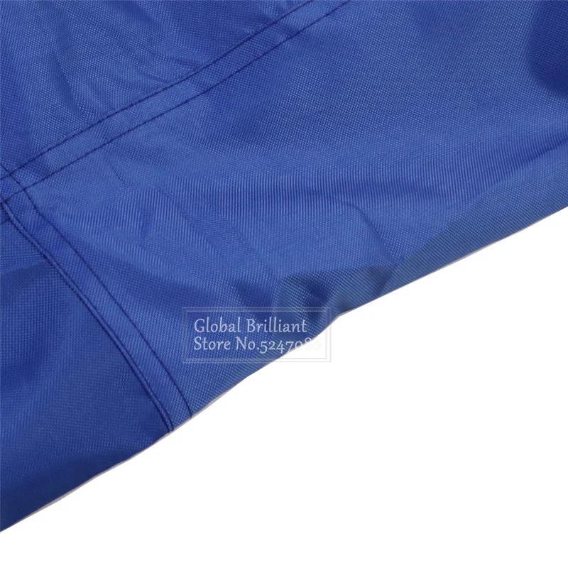 420D 6-225HP Boat Full Outboard Engine Cover Waterproof Sunshade Dust-proof Protection Blue For 6-225HP Motor