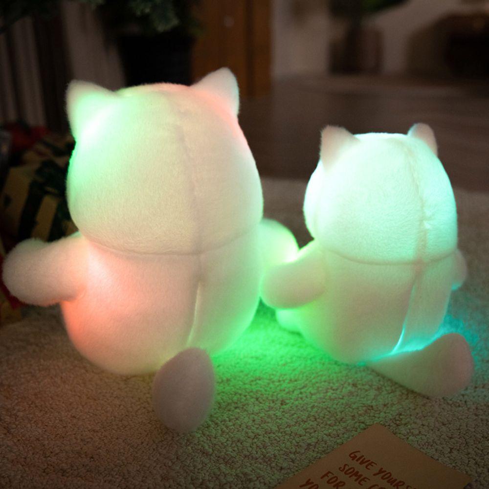 LED Glowing Stuffed Doll Colorful Light Light Up Toy Cute LED Plush Daily Companion