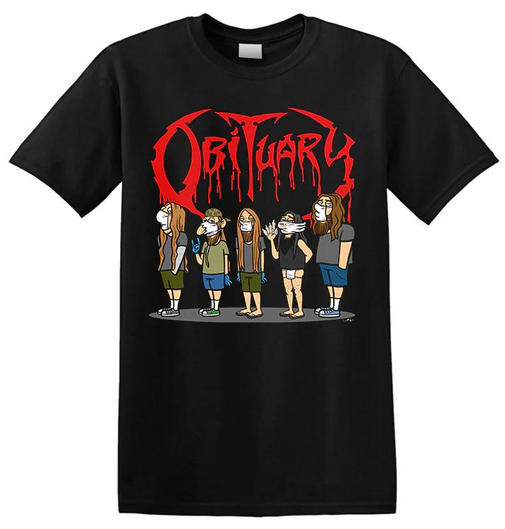 OBITUARY - Stay Safe Album heavy Cotton Black All Size T Shirt For Men TU130 XXL