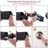 Angle Door Viewer Peephole: Reinforced Zinc-Aluminum Core with HD Optical Lens, 360° Rotation & Anti-Spy Cover for 2.17-4.13 Thickness