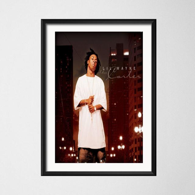 

Лил Уэйн Горячий альбом Tha Carter Музыка Хип-Хоп Рэп Рэпер Звезда Искусство Холст Картина Винтаж Плакат Декоративный Домашний Декор 21cm×30cm NoFrame