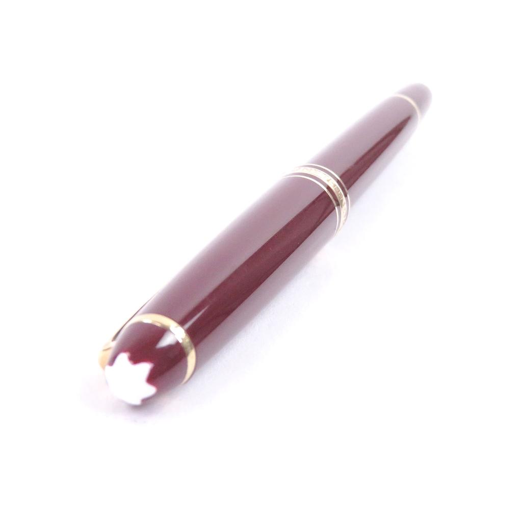 Very Good MONTBLANC fountain pen Meisterstück Classic Bordeaux 14K mens Used