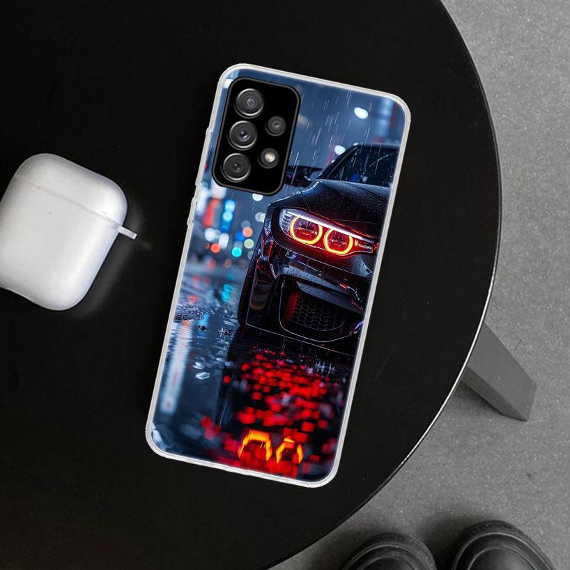 

Black White Sport for B-BMW Phone Case Cover for Samsung Galaxy A12 A22 A32 A52 A72 A02S A51 A50S A31 A20S A10S Note 20 Ultra 10 Samsung Note 20Ultra