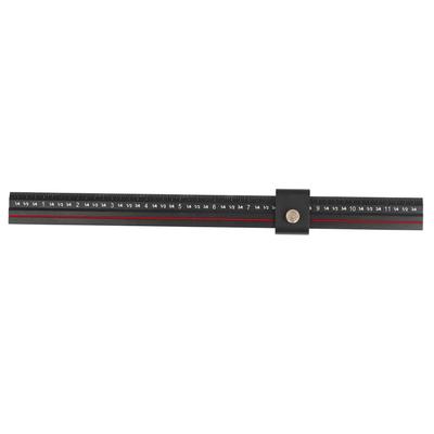 Limit Line Marking Gauge Aluminum Alloy L Shape Adjustable Slide Stop Measuring Ruler for
