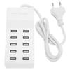 USB Charging Station 10‑Port Wall Power Smart Charger for Multiple Devices