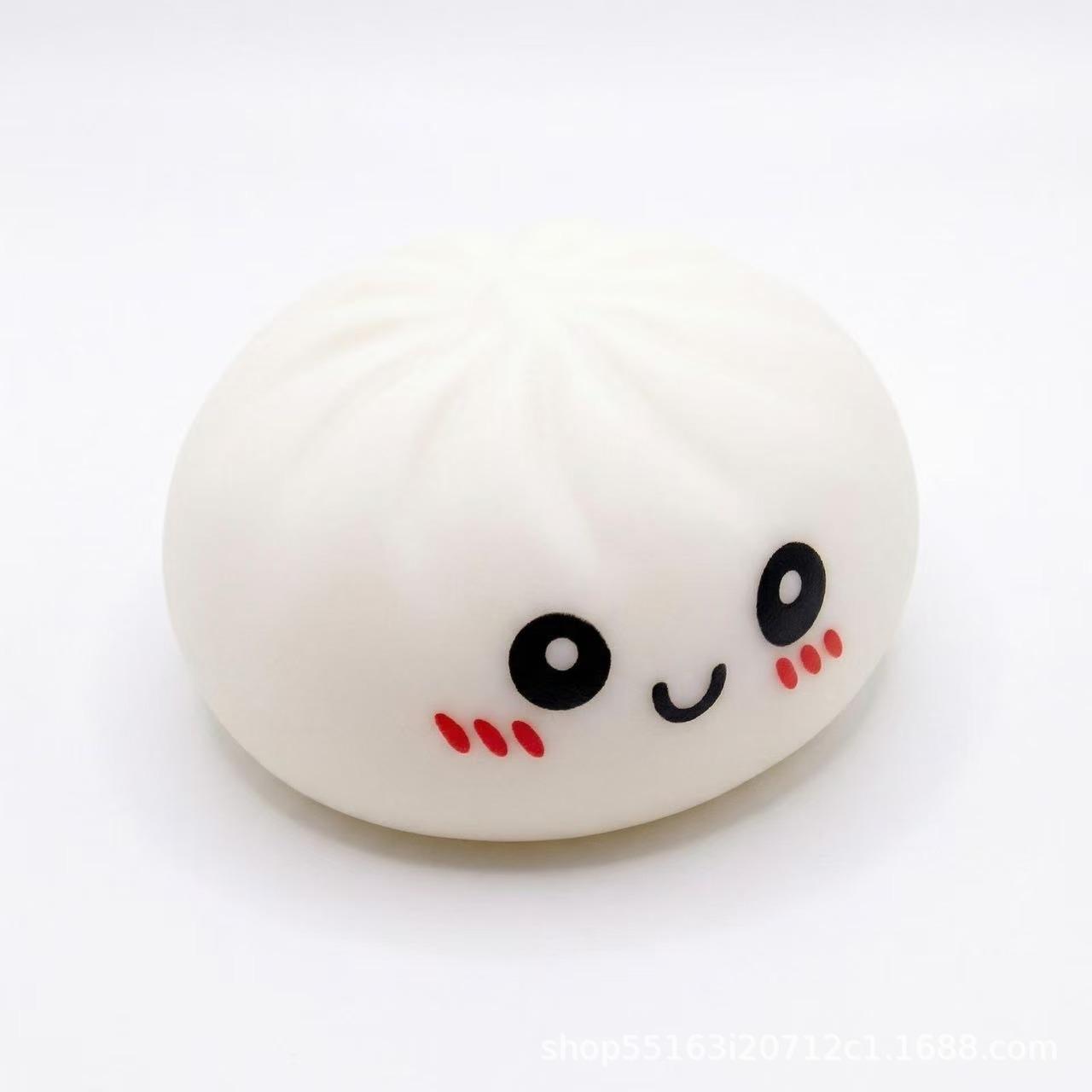 Baozi Pinch Music Decompression Toy Baozi Pinch New And Strange Creative Funny Decompression Vent Toy *5pcs