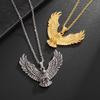 New Hot Selling Fashion Eagle Pendant Punk Necklace Retro Trendy Male Eagle Necklace