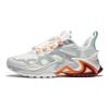 Li Ning Pata de Gato Ace Tecido Couro Sintético Moderno Antiderrapante Resistente ao Desgaste Leve Cano Baixo Sapatos Esportivos Casuais Masculinos Tênis Branco Cinza AZGS025-3