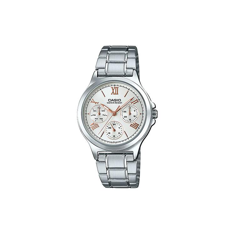 CASIO Women s Standard Series Silver Watch LTP-V300D-7A2 LTP-V300D-7A2 Silver Strap